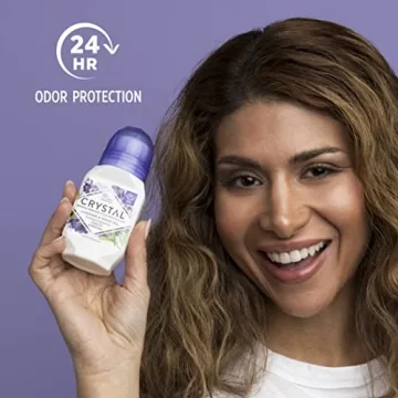 Natural Lavender & White Tea Crystal Mineral Deodorant Roll-On