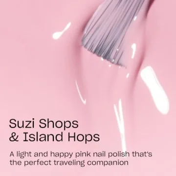 OPI Vegan Nail Polish Suzi Shops & Island Hops 7 Days Wear