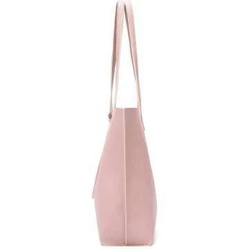 Dreubea Women's Faux Leather Tote Bag with Tassel