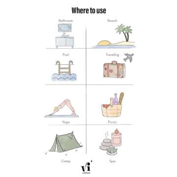 Vi’Cotton Turkish Hand Towels Set of 2 | Luxurious & Extra-Large