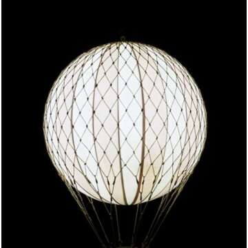 Authentic Models LED Hot Air Balloon Lanterns: Magical Night Sky Decor | Hot Air Balloon Decor | LED...