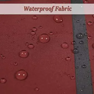 Stylish GCIREC Modern Abstract Burgundy Shower Curtain