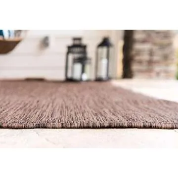 Unique Loom Casual Rug - Versatile Indoor/Outdoor Option