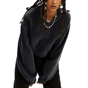 Stylish Hatant Acid Wash Hoodie for Women - Casual Comfort