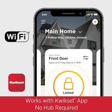 Kwikset Halo Keypad Smart Lock for Easy Home Security