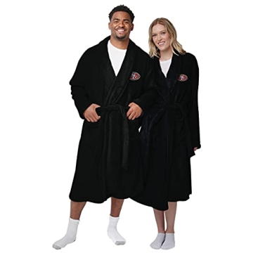 FOCO NFL Lazy Day Team Robe - Soft, Stylish, and Comfortable
