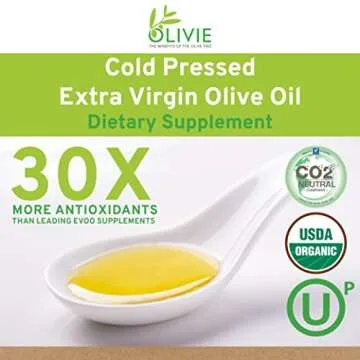Organic High Polyphenol Extra Virgin Olive Oil OLIVIE PLUS