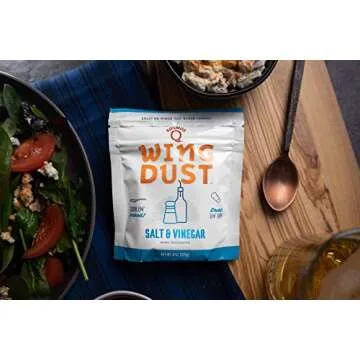 Kosmos Q Salt & Vinegar Wing Dust - Bold Flavor for Wings & More