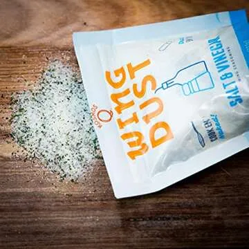 Kosmos Q Salt & Vinegar Wing Dust - Bold Flavor for Wings & More