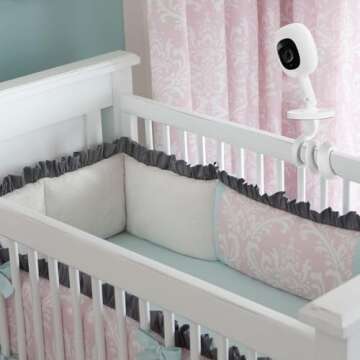 iTODOS Baby Monitor Mount Compatible with Nanit Pro Smart Baby Monitor & Flex Stand, Versatile Twist...