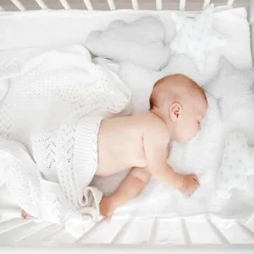 iTODOS Baby Monitor Mount Compatible with Nanit Pro Smart Baby Monitor & Flex Stand, Versatile Twist Mount Without Tools or Wall Damage,Travel Baby Monitor Accessory -White