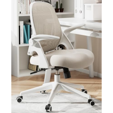 Hbada Office Desk Chair with Ergonomic Saddle Cushion Design