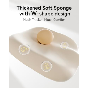 Hbada Office Desk Chair with Ergonomic Saddle Cushion Design