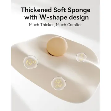 Hbada Office Desk Chair with Ergonomic Saddle Cushion Design