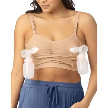 Kindred Bravely Sublime Pumping Bra Hands Free | Nursing and Pumping Bra in One | Wearable Breast Pu...