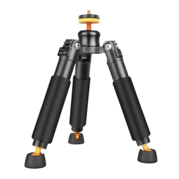 Bestshoot Mini Tripod - Load 3KG, Supports DSLRs, Lightweight & Portable Adjustable Design