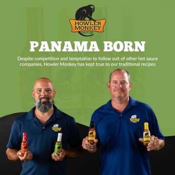Howler Monkey Sauce Verde - Authentic Aji Chombo Flavor