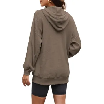 Stylish Oversized Zip-Up Hoodie for Women