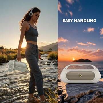 Silicone Cover and Hard Case for Beats Pill Speaker