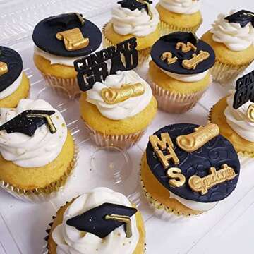 FantasyBear 3 Graduation Candy Mold Set for Custom Treats & Decorations