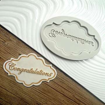 FantasyBear Graduation Candy Molds - Celebrate Success