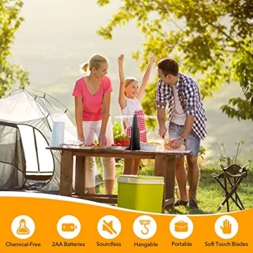 PIMAG Fly Fans for Tables - Eco-Friendly Fly Protection