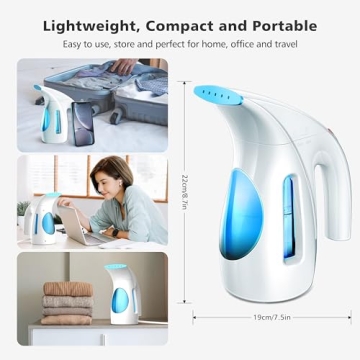 HiLIFE Portable Handheld Steamer for Quick Wrinkle Removal