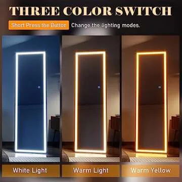 Amazing Vlsrka Full Length LED Mirror with Lights
