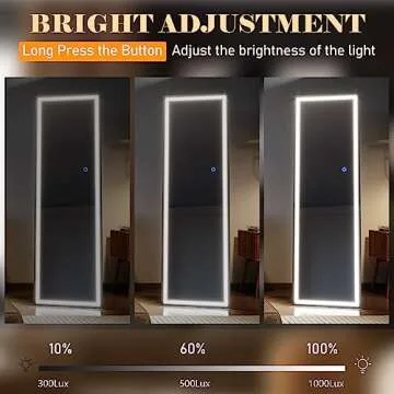 Amazing Vlsrka Full Length LED Mirror with Lights