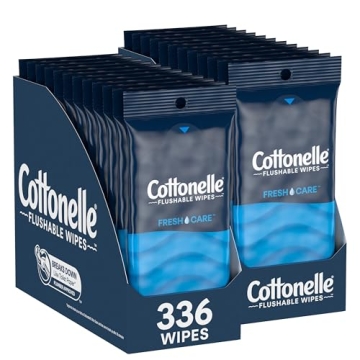 Cottonelle Fresh Care On-The-Go Flushable Wet Wipes – Ultimate Cleanliness Anywhere