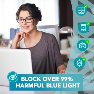 ZENNI Blue Light Blocking Glasses Stylish UV Protection