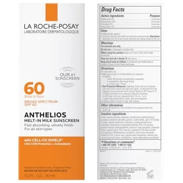 La Roche-Posay Anthelios Melt-In Milk Sunscreen SPF 60 for All Skin Types