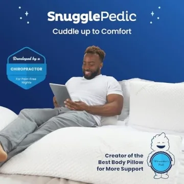 Snuggle-Pedic Adjustable Memory Foam Pillow for All Sleepers