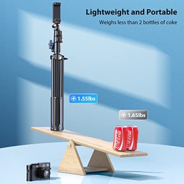 Best Quality 67" Phone Tripod for iPhone & More