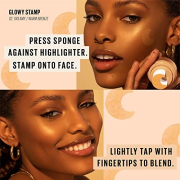 Blendable Liquid Highlighter | KAJA Glowy Stamp | Dreamy