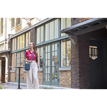 Travelon Anti-theft Slim Day Bag Black Secure RFID Blocking