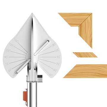 FLORA GUARD Miter Shears - Multifunctional Trunking Shears for Angular Cutting of Moulding and Trim, Hand Tools, Including 2 Spare Blades