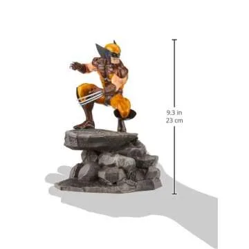 DIAMOND SELECT TOYS APR182171 Marvel Gallery, Wolverine PVC Diorama Figure, 9 inches, Multicolor