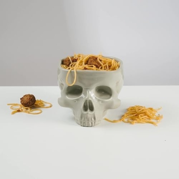 Stylish Fecheche Skull Bowl for Halloween & Home Decor