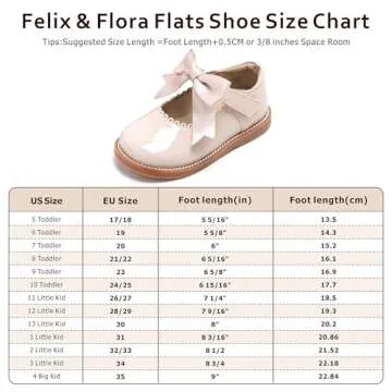 Toddler Little Girl Nude Mary Jane Dress Shoes - Ballet Flats for Flower Girl Party School Shoes（Nude,7 Toddler