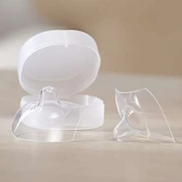 Haakaa Silicone Nipple Shields for Comfortable Feeding