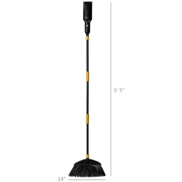 Aerobroom Collapsible Outdoor Broom & Leaf Blower