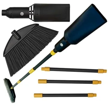 Aerobroom Collapsible Outdoor Broom & Leaf Blower