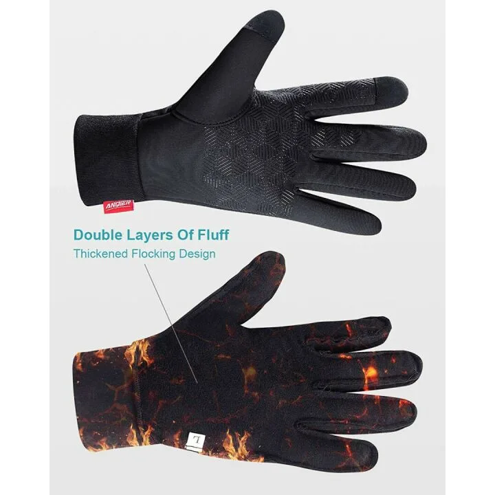 Anqier Touchscreen Windproof Winter Gloves for All