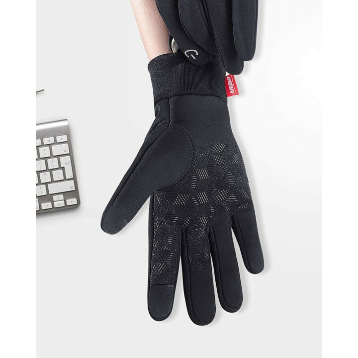 Anqier Touchscreen Windproof Winter Gloves for All
