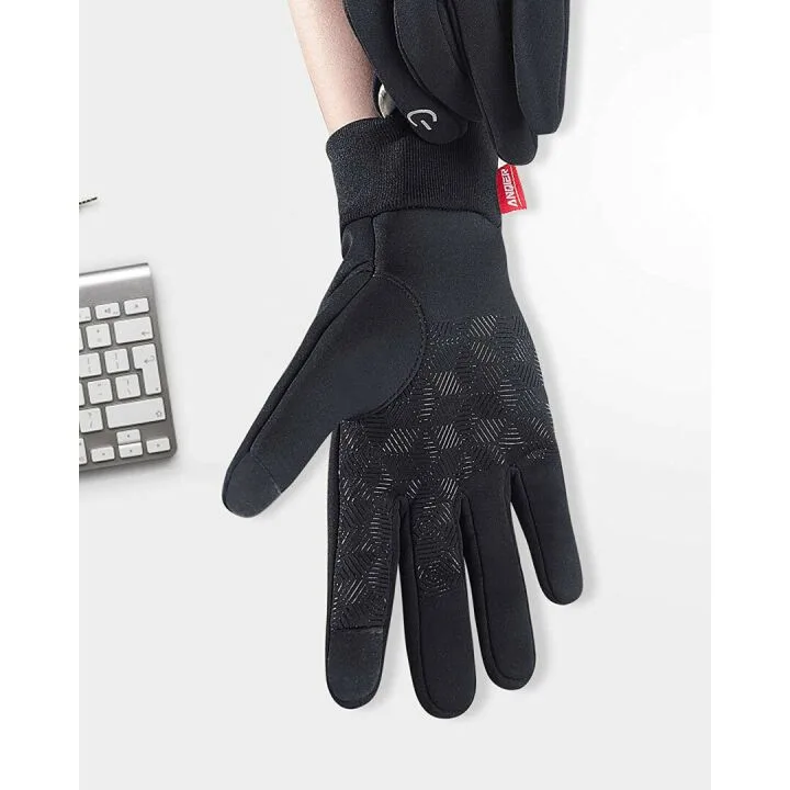 Anqier Touchscreen Windproof Winter Gloves for All