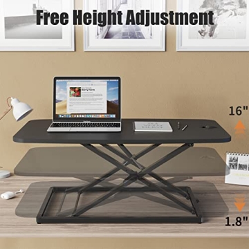 JOY worker Standing Desk Converter for Adaptive Workspaces