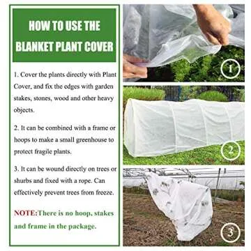 Garden Expert Plant Covers for Year-Round Plant Protection