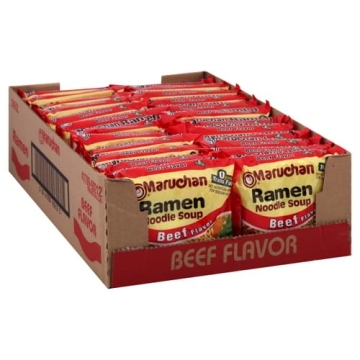 Maruchan Ramen Beef Instant Noodles - 24 Pack