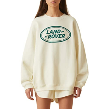 Land Rover Women's Vintage Crew Neck Sweatshirt Small Size